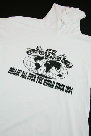 BEEMER GS 2oth anniversary shirt ROLLIN' ALL OVER THE WORLD SINCE 1994